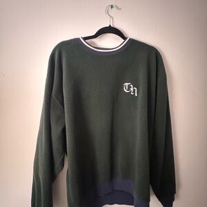 Tommy Hilfiger Dark Green Crewneck Sweater